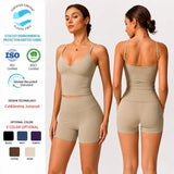 Wholesale Custom Eco Recycled V Neck Hollow Out Back Athletic Short Sleeve Shirt Tshirt Women One Piece Tennis