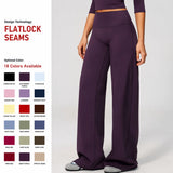 Custom High Waist Full LengthYoga Flare Leggings Compression Fitness Flare Pants Women Butt Lift Sports Gym Yoga Pants