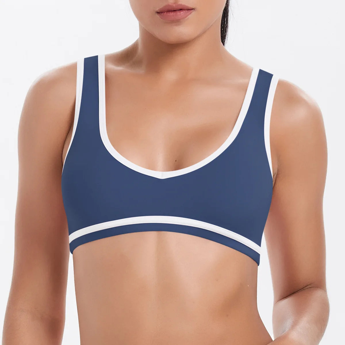 Women's Breathable Workout Shorts Sets Gym Fitness Activewear 3-Piece Set V Shape High Waist Solid Front Logo Yoga