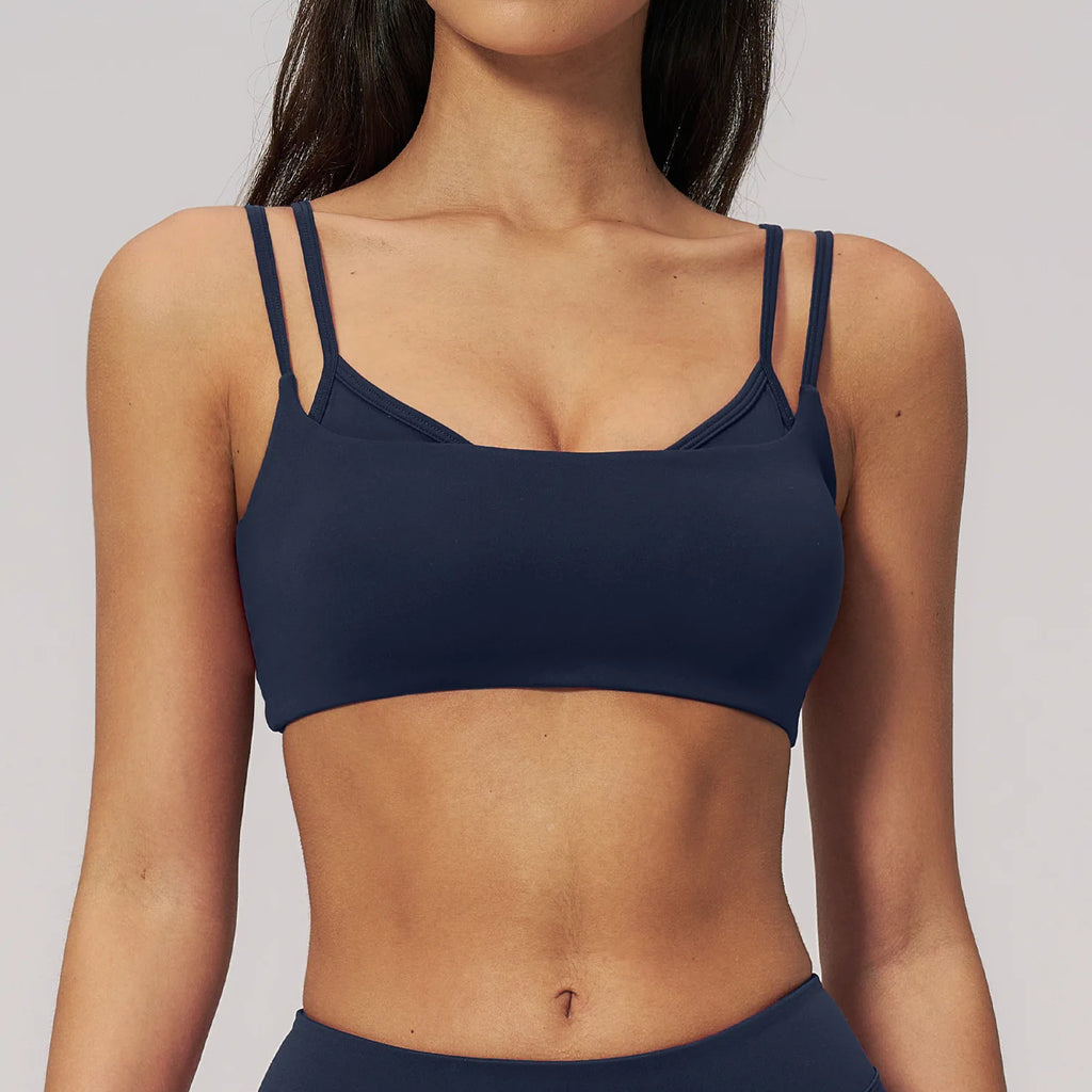 AuraFlex High-Support Square Neck Sports Bra