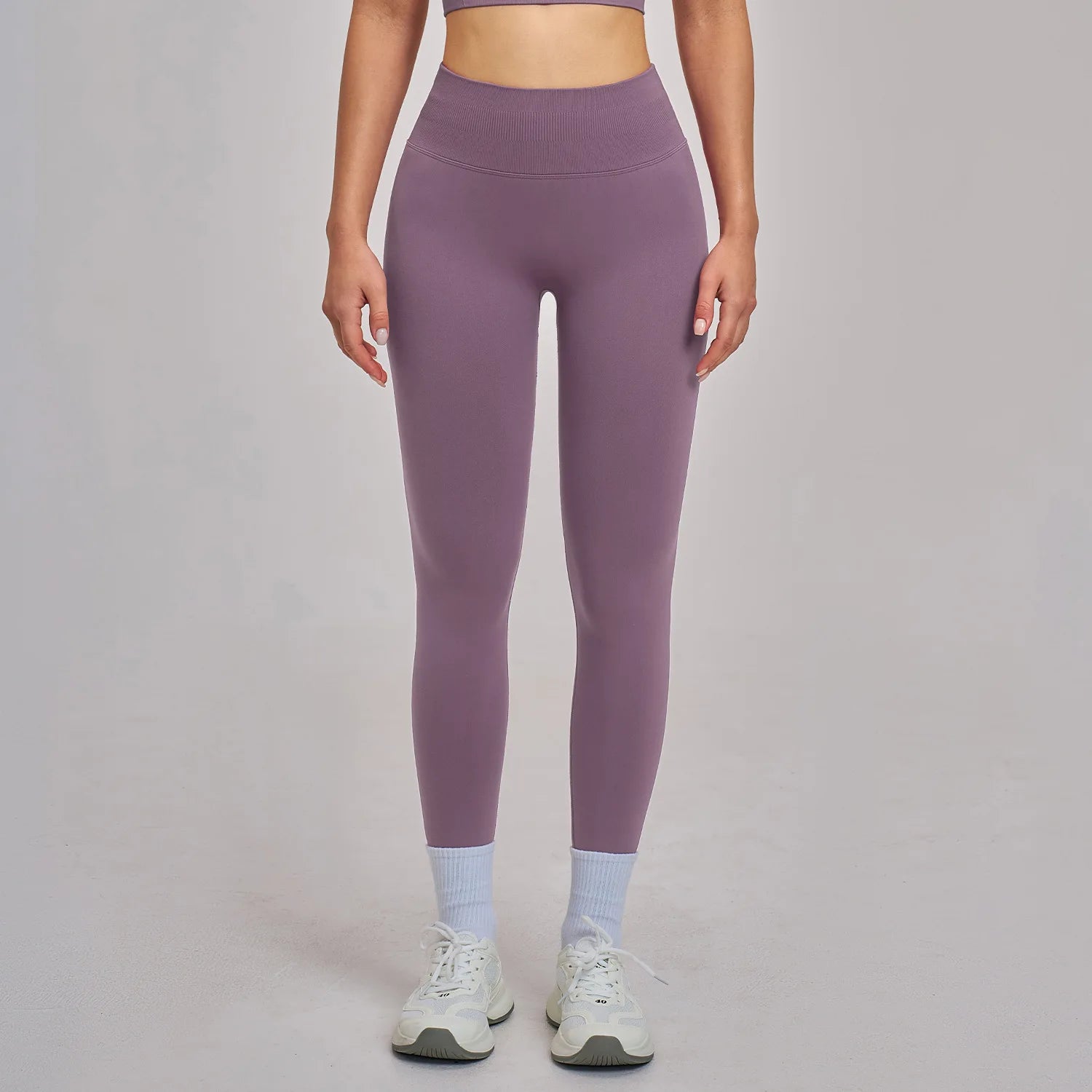 Custom Logo Women's XXL Strapless Fitness Legging Compression Stretchy Soft Comfort Quick Drying Butt Lifting Leggings