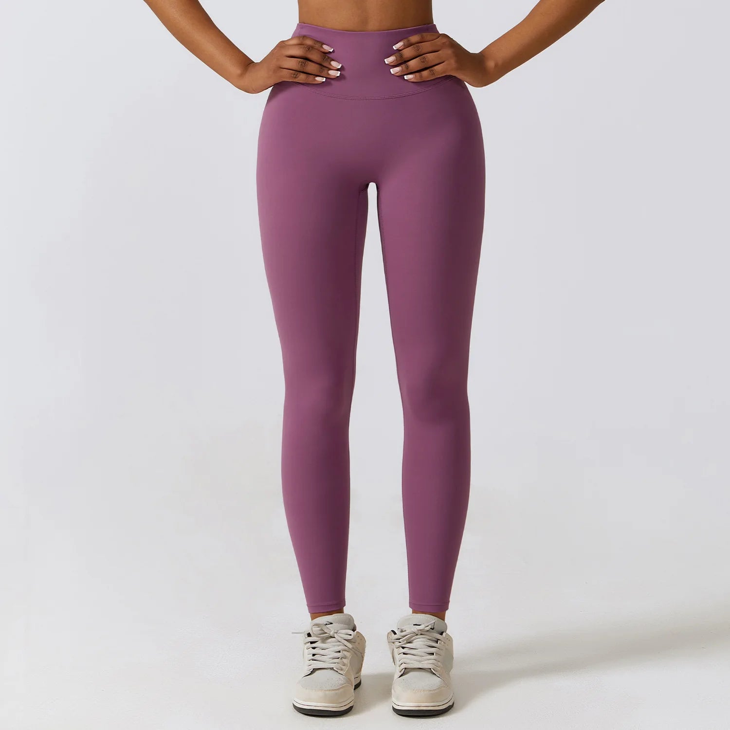 High Waist Scrunch Butt Yoga Leggings Naked Feeling Tummy Control Butt Lifting Compression Fitness Workout Pants