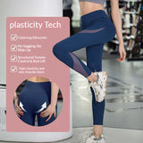 Fashion Design Beauty Back Women Long Sleeve With Thumb Hole Seamless Yoga Sets Yoga Leggings Sets Fashion Sport Fitness Clothes