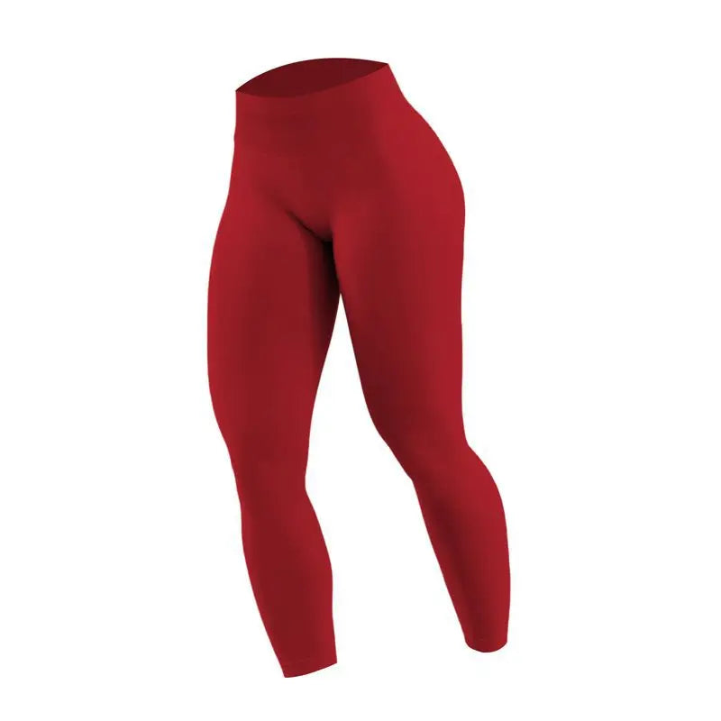 Wholesale Double-sided Danding Solid Seamless High Waisted Women Breathable Fitness Yoga Leggings